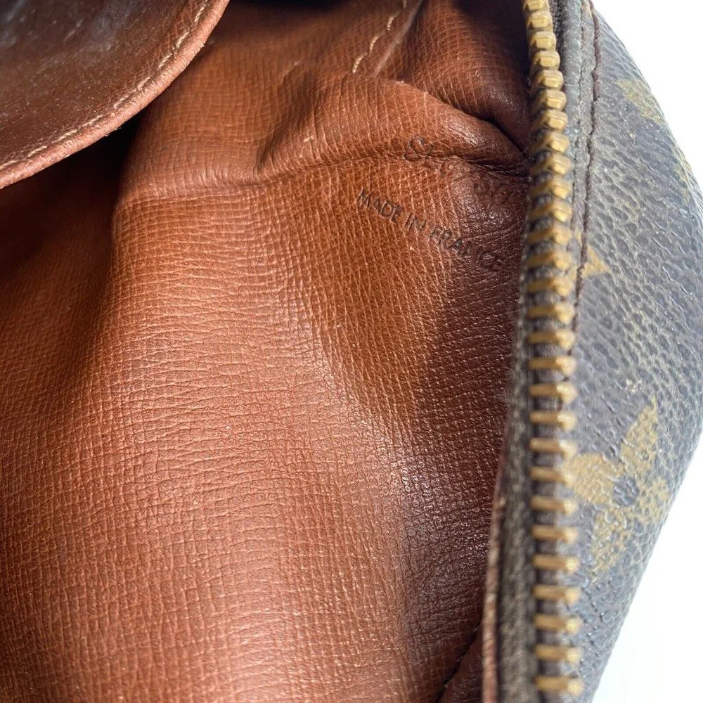 Louis Vuitton Monogram Canvas Brown and Tan Makeup Pouch